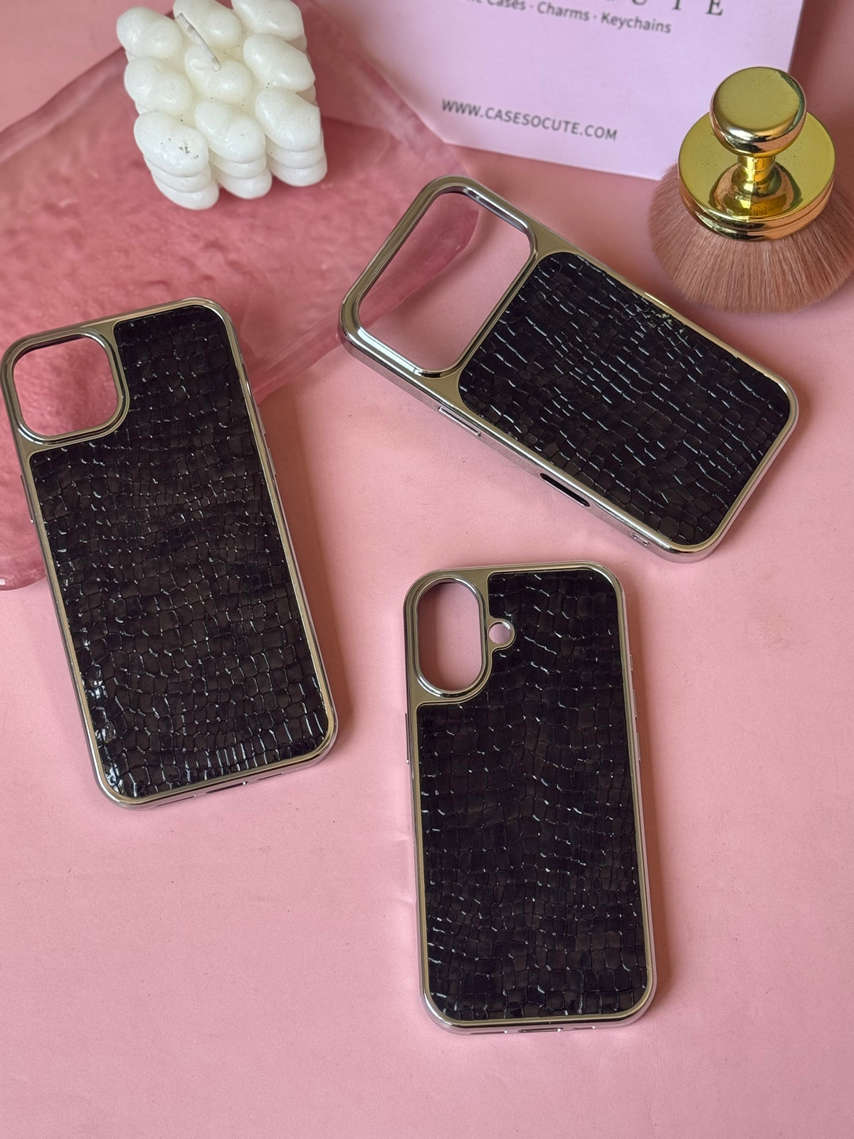 Black Croc Case