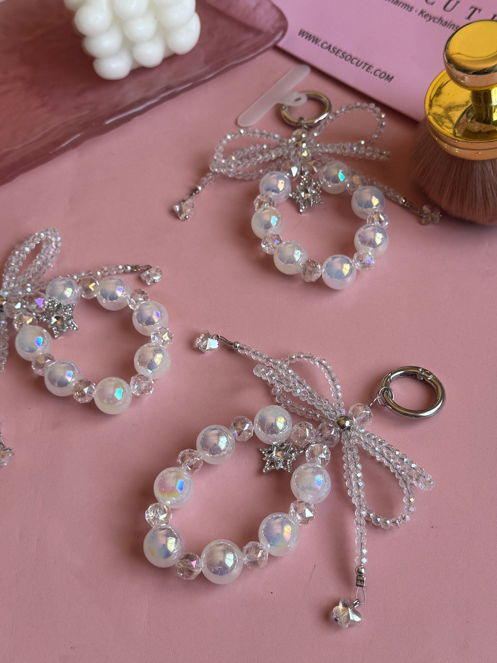 Pearl Opaline Charm