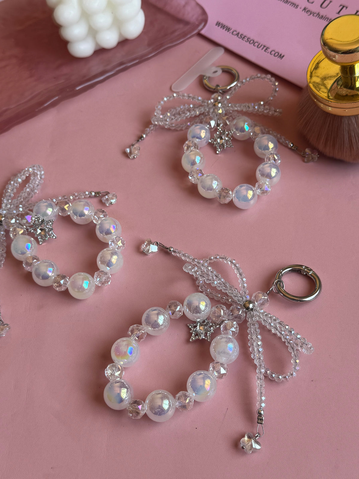 Pearl Opaline Charm