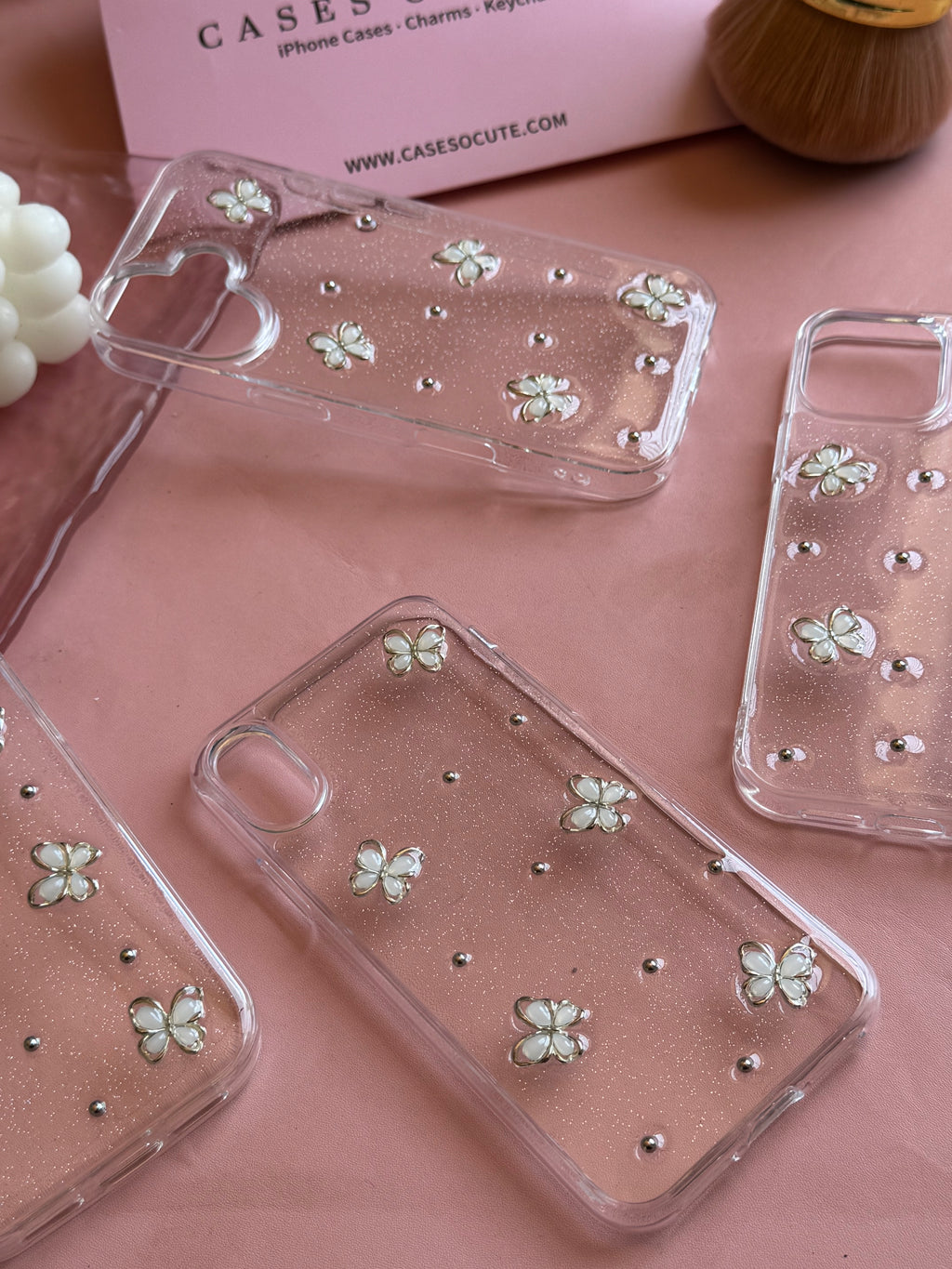Pearl Butterfly Glitter