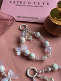 Pearlescent Star Bow Charm