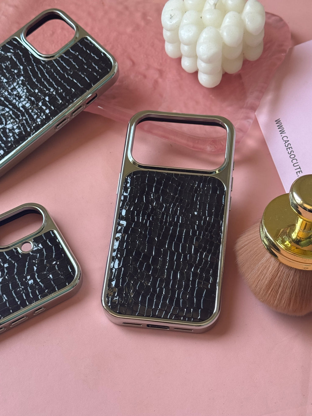 Black Croc Case