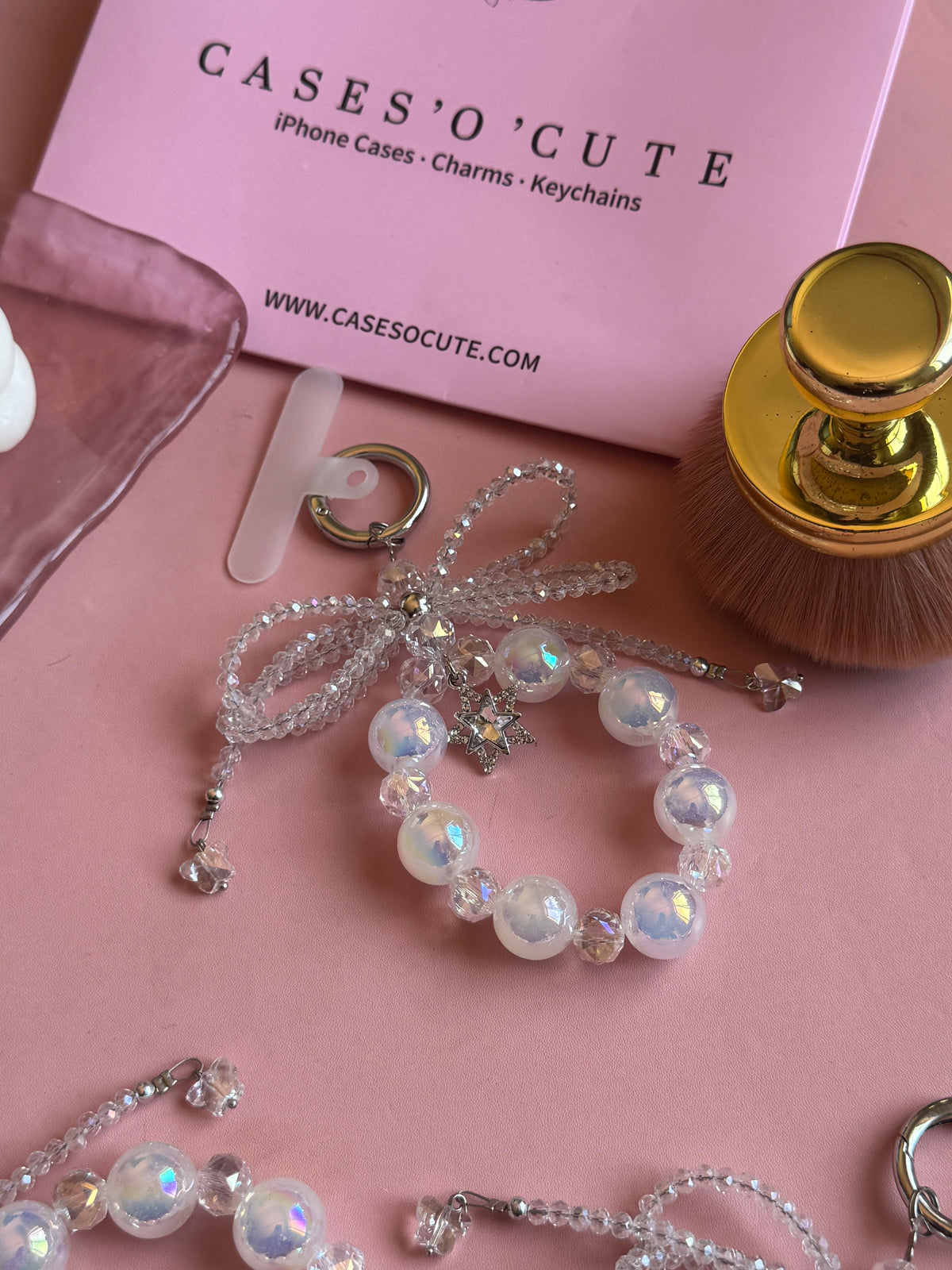 Pearl Opaline Charm
