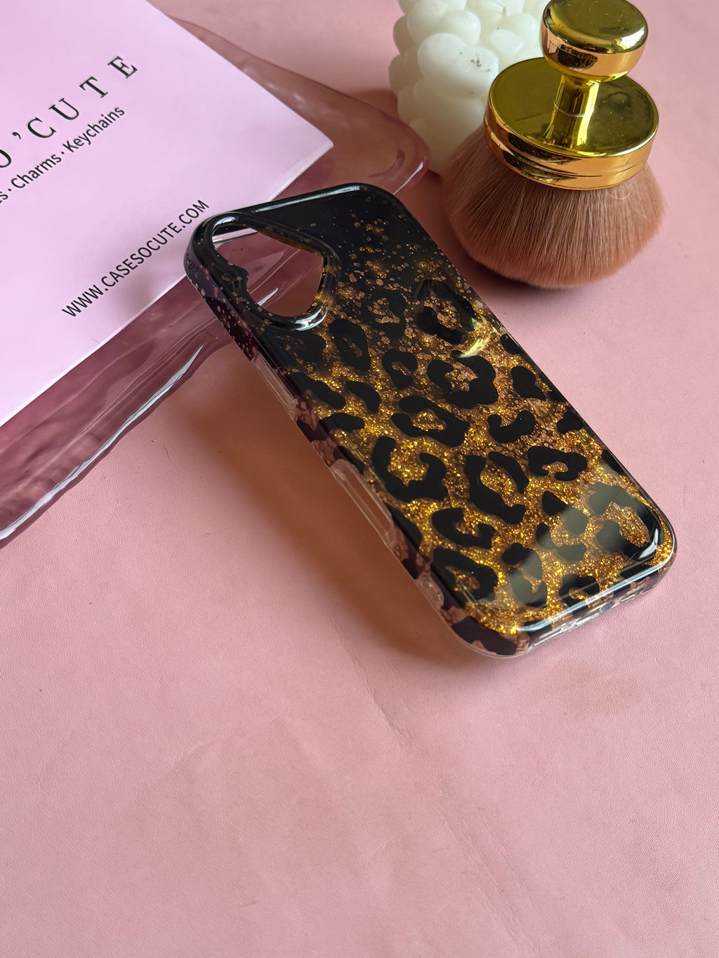 Golden Cheetah — Sparkle Case