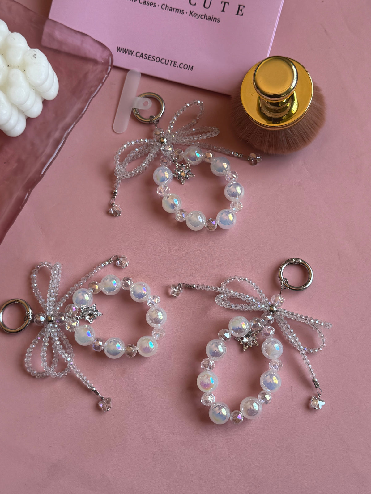 Pearl Opaline Charm