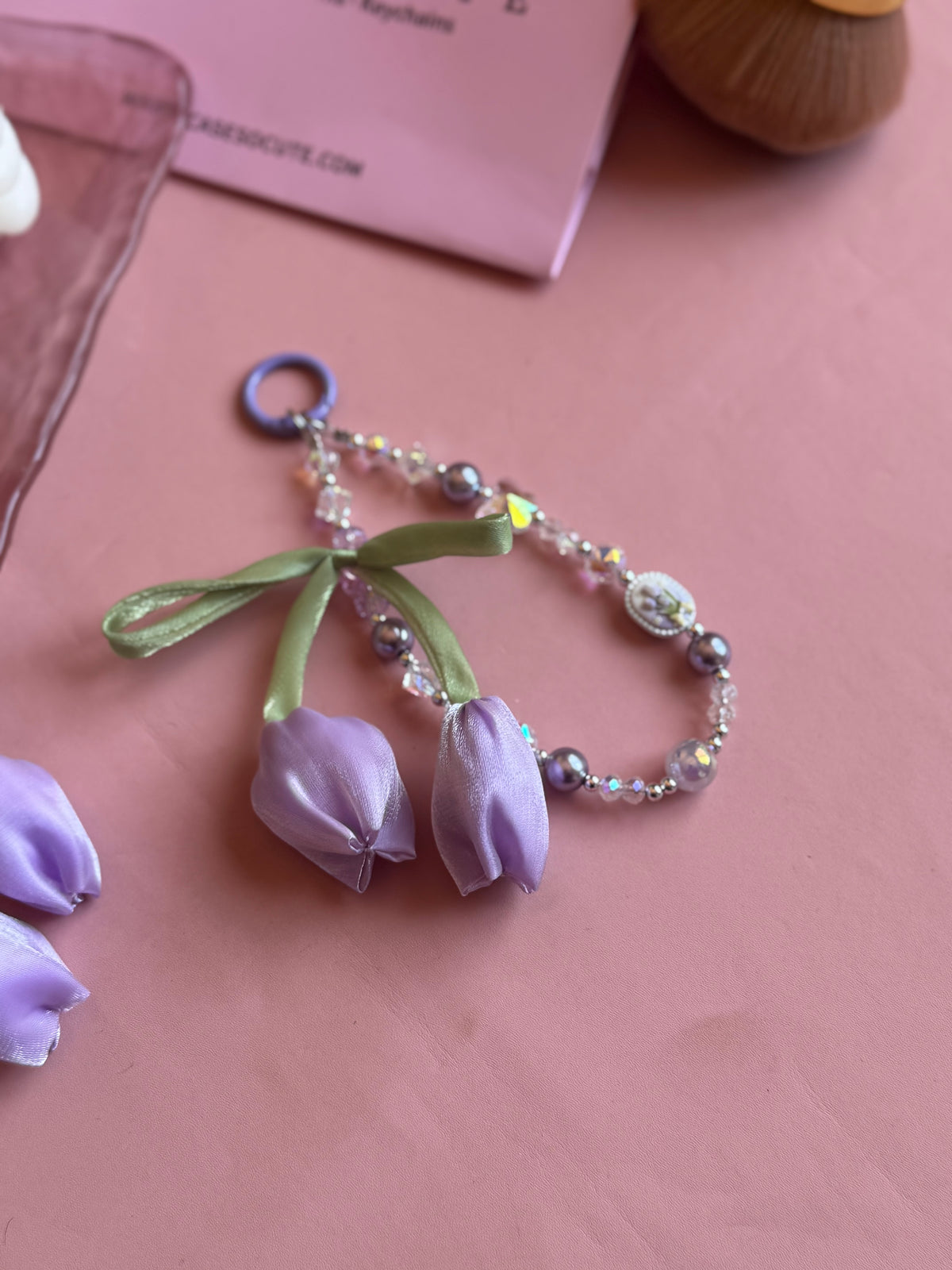 Lavender Tulip Charm
