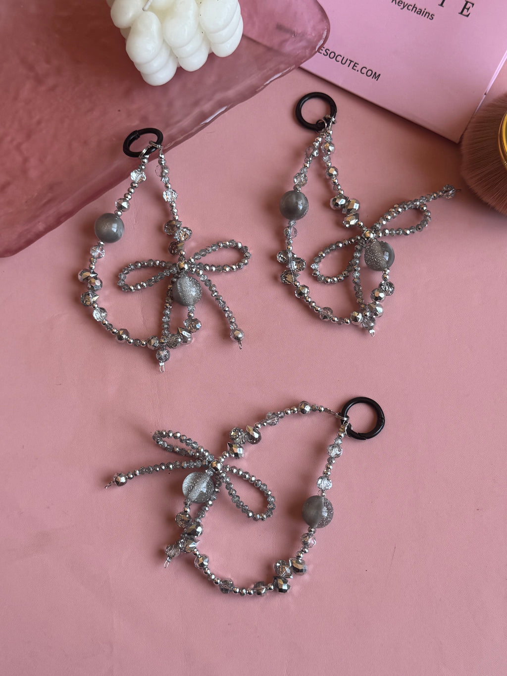 Silver Crystal Charm