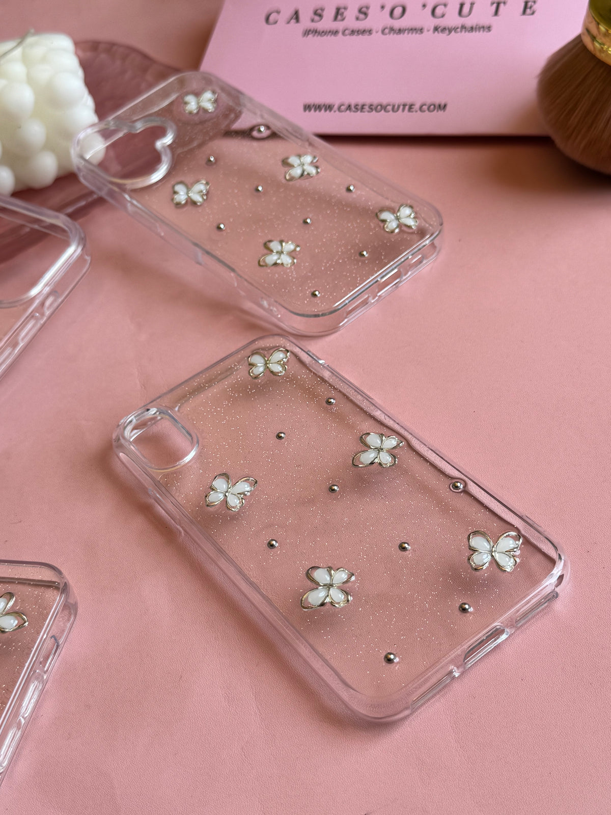 Pearl Butterfly Glitter
