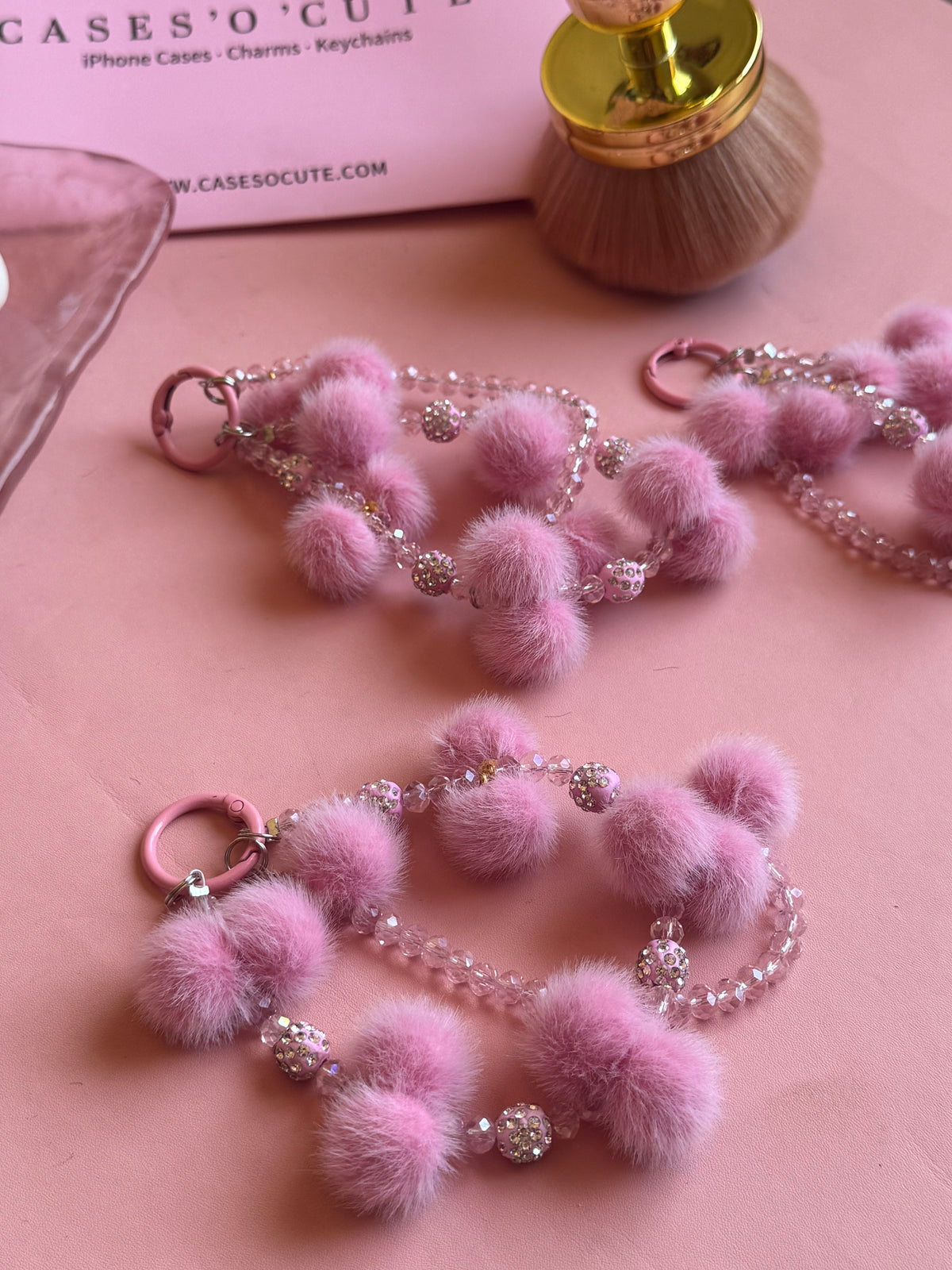 Pink Bob charm