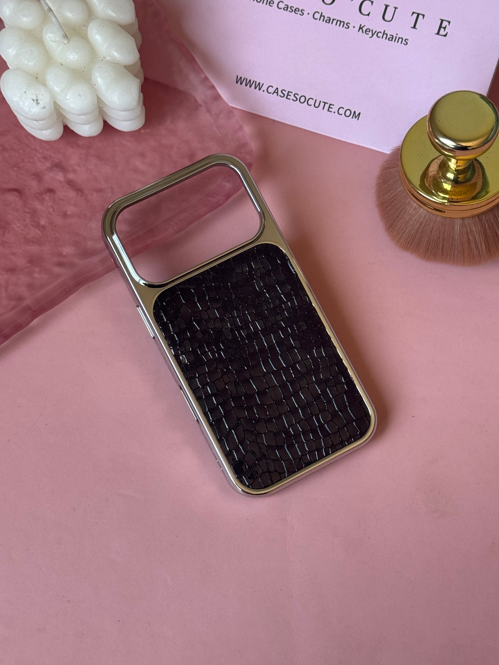 Black Croc Case