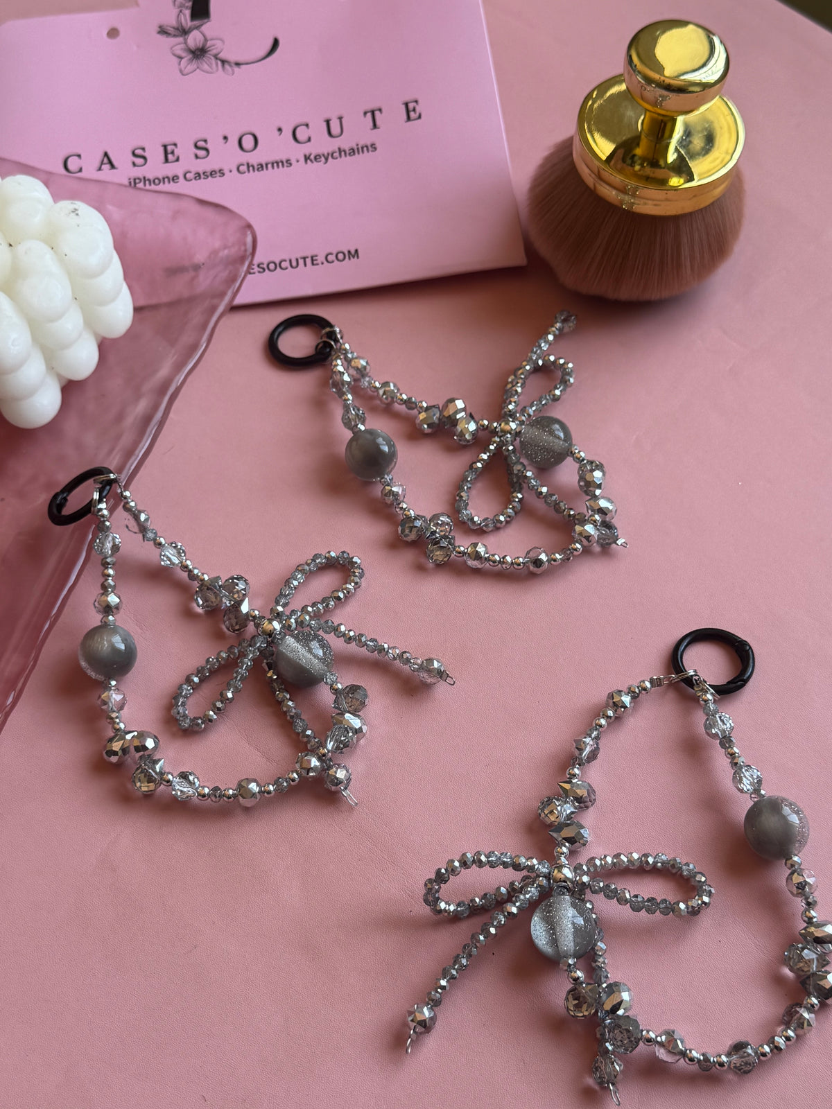 Silver Crystal Charm