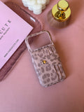 Blush Leopard Pocket Case