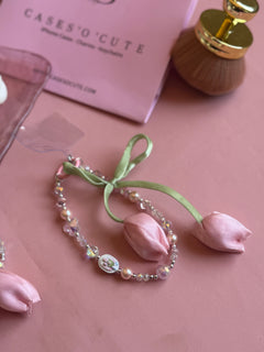 Pink Tulip charm