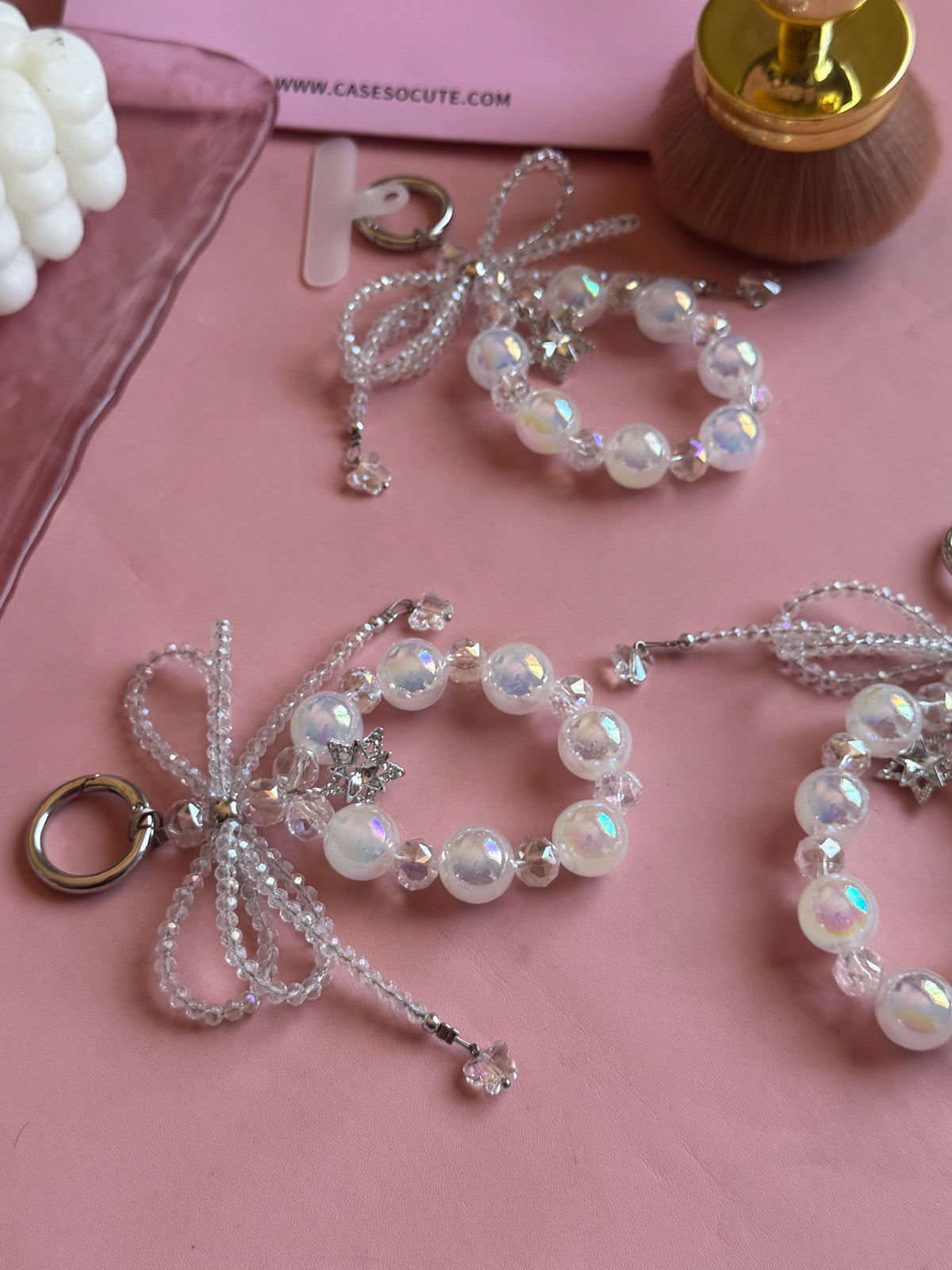 Pearl Opaline Charm