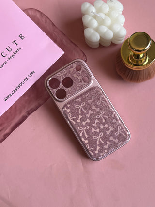 Rose Gold Bow Case