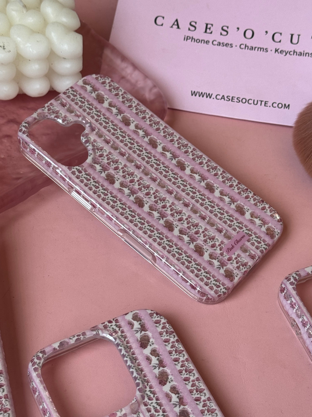 Pink Charm Floral Case