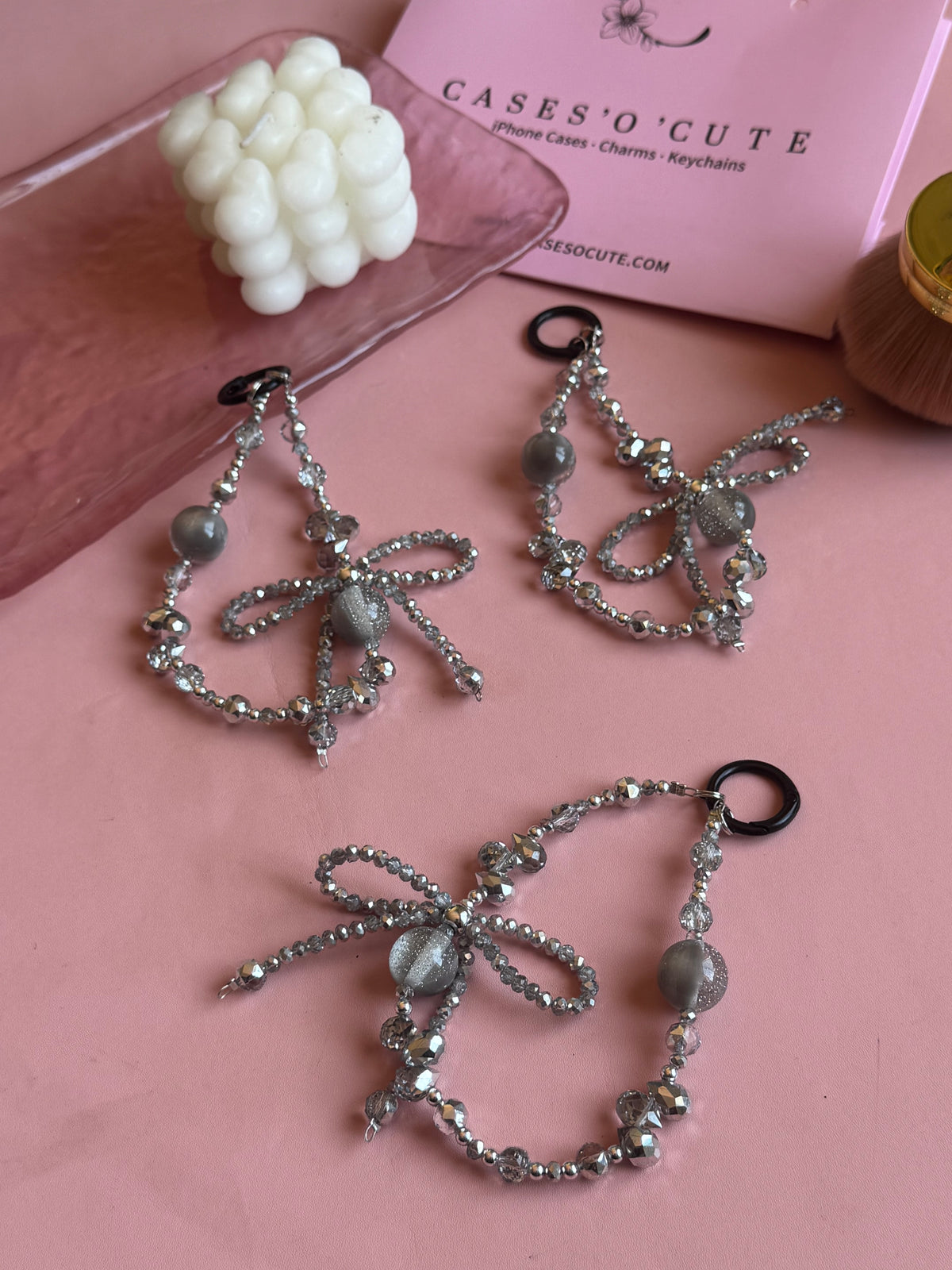 Silver Crystal Charm