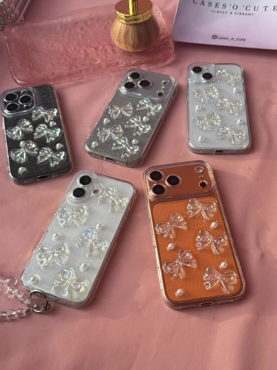 Transparent Big Bow alt view — Case O Cute