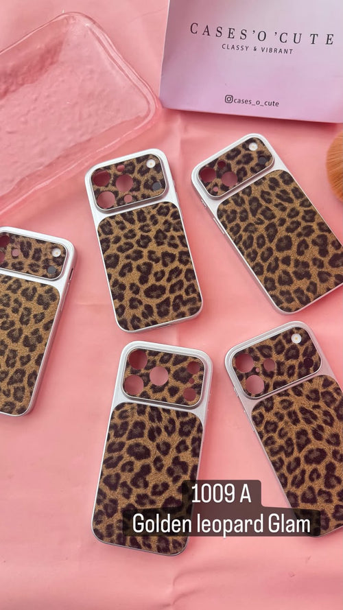 Golden Leopard Glam — Case O Cute