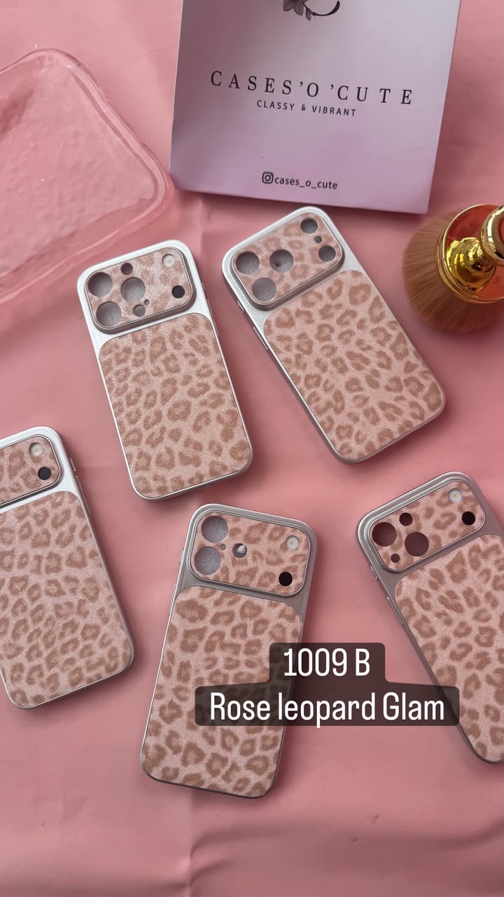 Rose Leopard Glam — Case O Cute