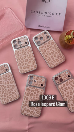 Rose Leopard Glam — iPhone Case