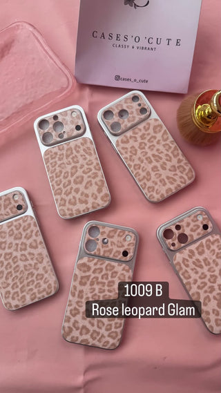 Rose Leopard Glam — iPhone Case