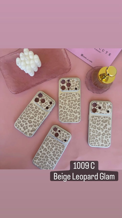 Beige Leopard Glam — Case O Cute