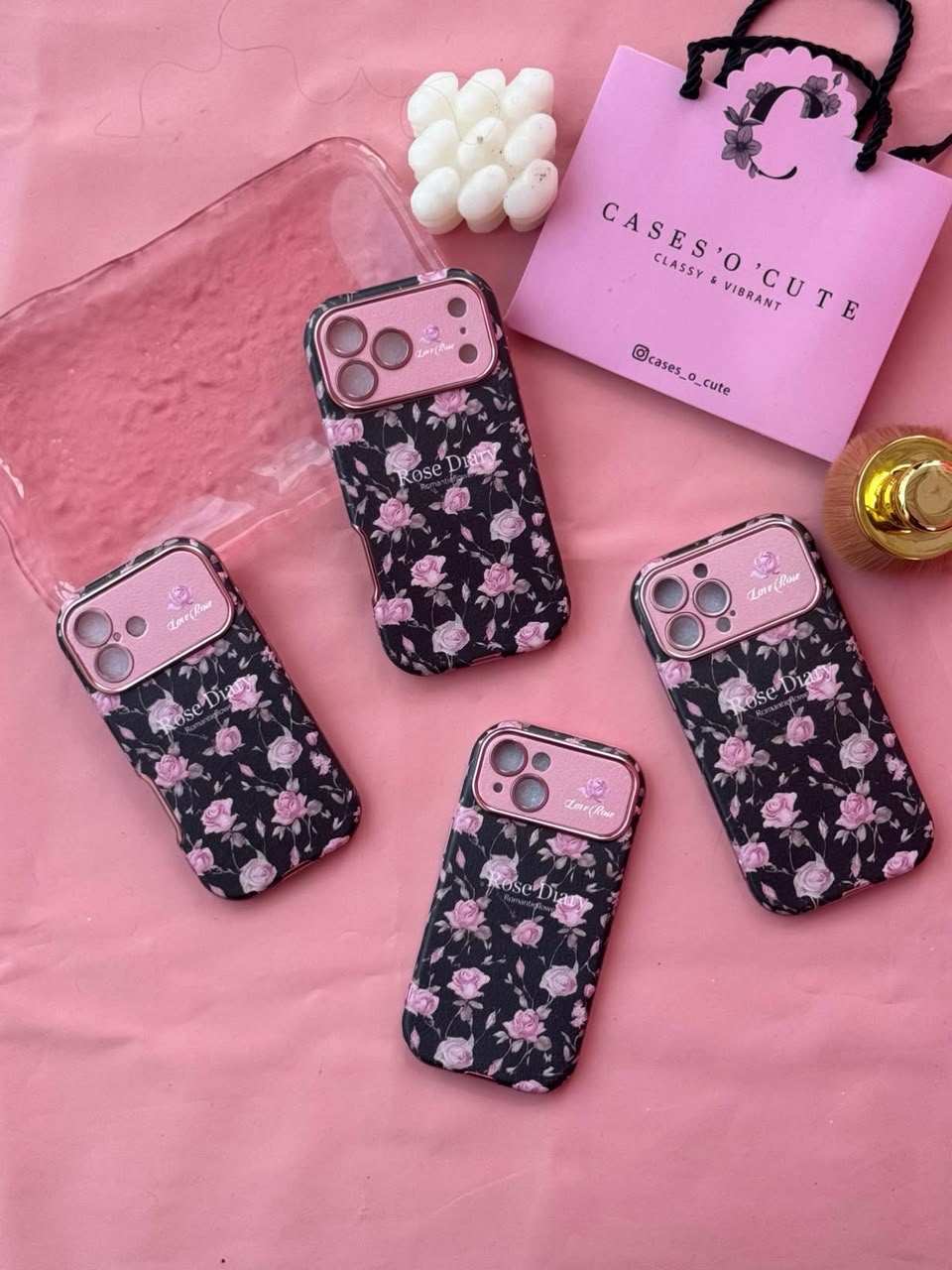 Rose Noir alt view — Case O Cute