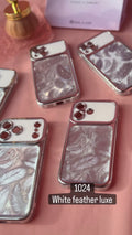 White feather Luxe — Case O Cute