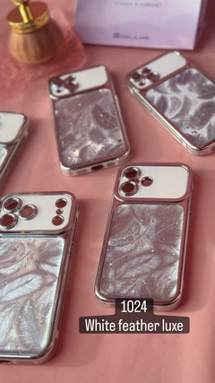 White Feather Luxe — iPhone Case