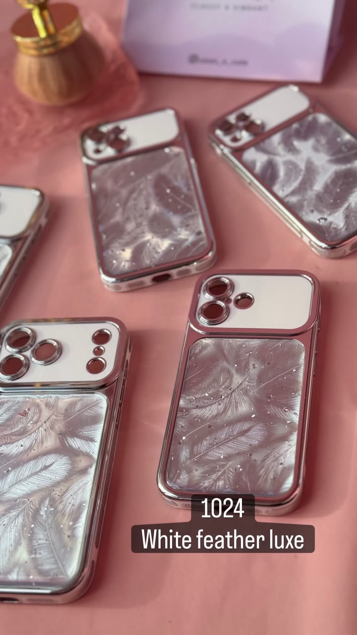 White feather Luxe — Case O Cute