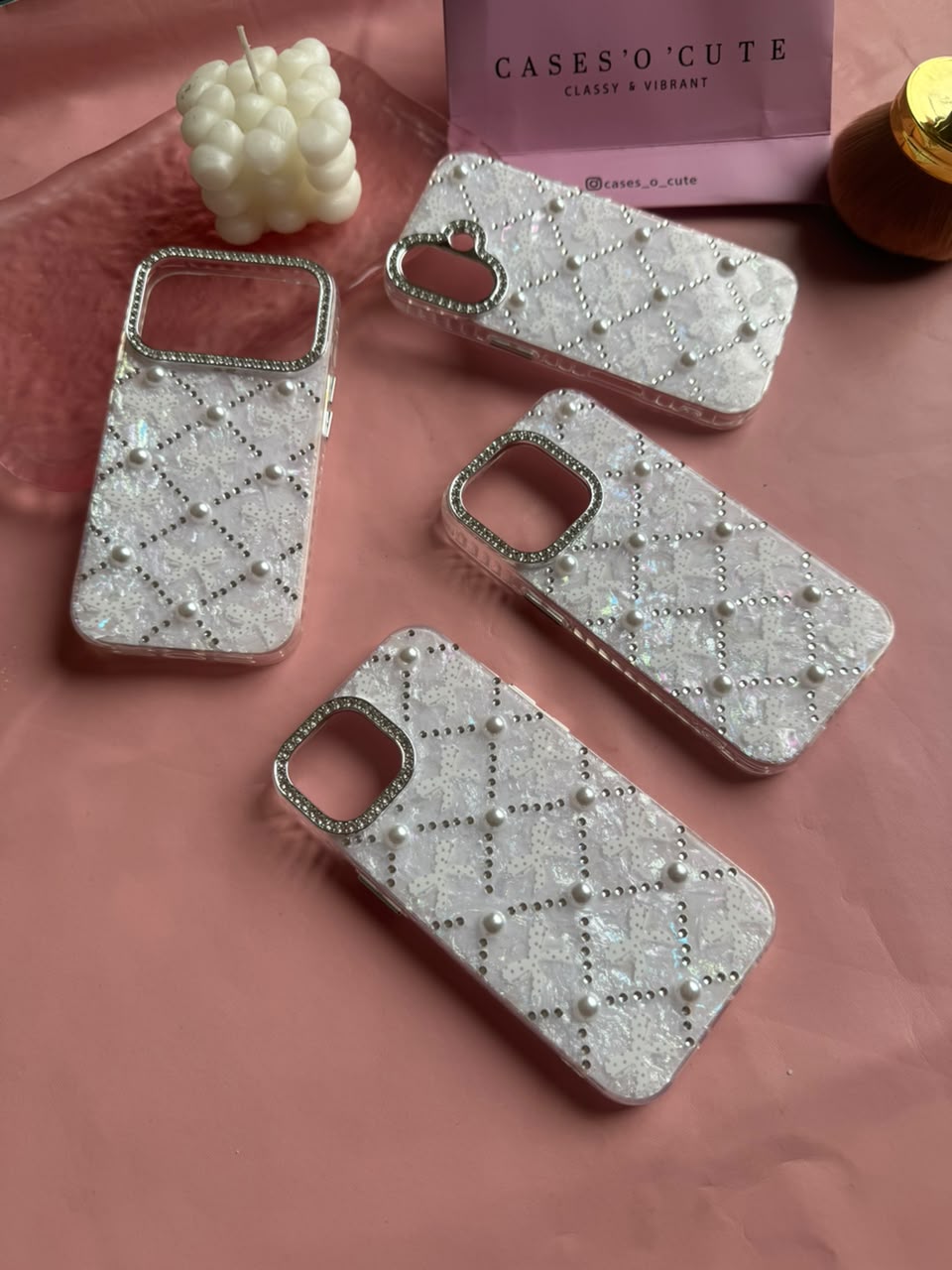 Pearl Elegance alt view — Case O Cute